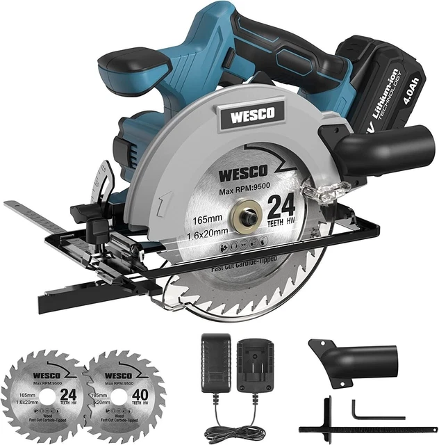 Image of Parkside PHKSA 18-Li B2 cordless circular saw at eBay website