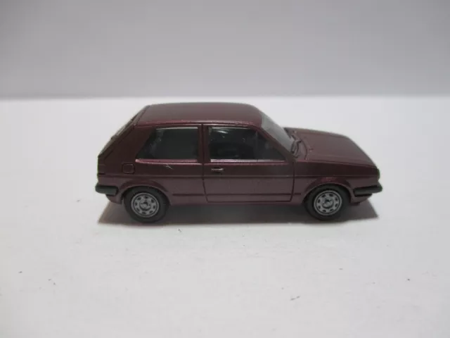 HERPA Modellauto PKW VW Golf 2 GTI metallic Volkswagen 2-türig 1/87 H0