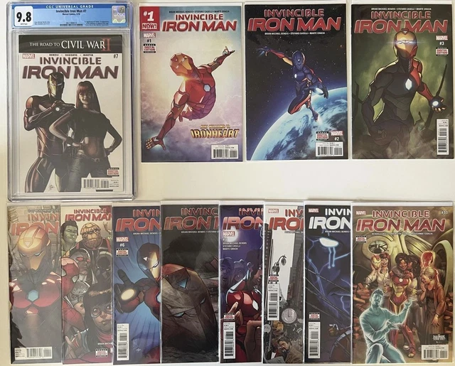 Invincible Iron Man #7 9.8 CGC w/ 1st Appearance / Series Riri (Iron Heart)