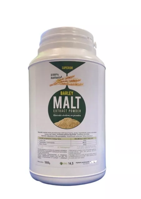Malzextrakt Pulver 1kg Dry Malt Extract 1 kg Malt extract powder