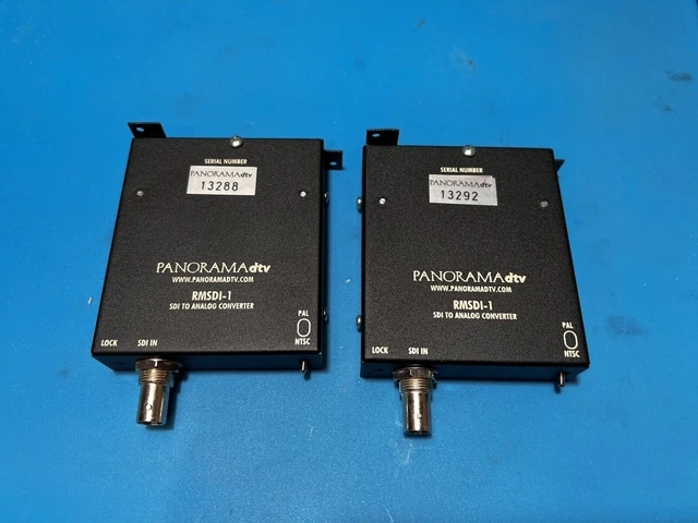 (2x) Panorama RMSDI-1 SDI To Analog Converter