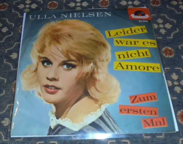 Ulla Nielsen : Leider war es nicht Amore,Polydor,7",im Bildcover