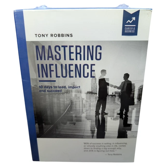 アンソニーロビンズ Mastering Influence CD Anthony Robbins Mastering Influence (12 CDs) with Carrying