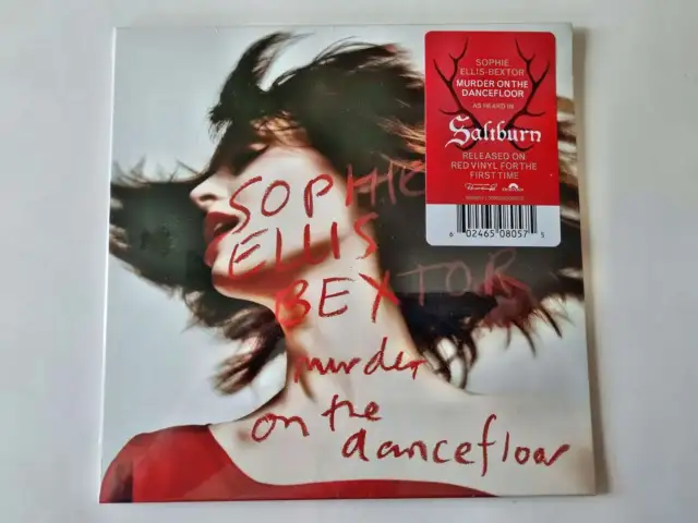 Sophie Ellis Bextor - Murder on the dancefloor 7'' LIMITED RED VINYL SEALED