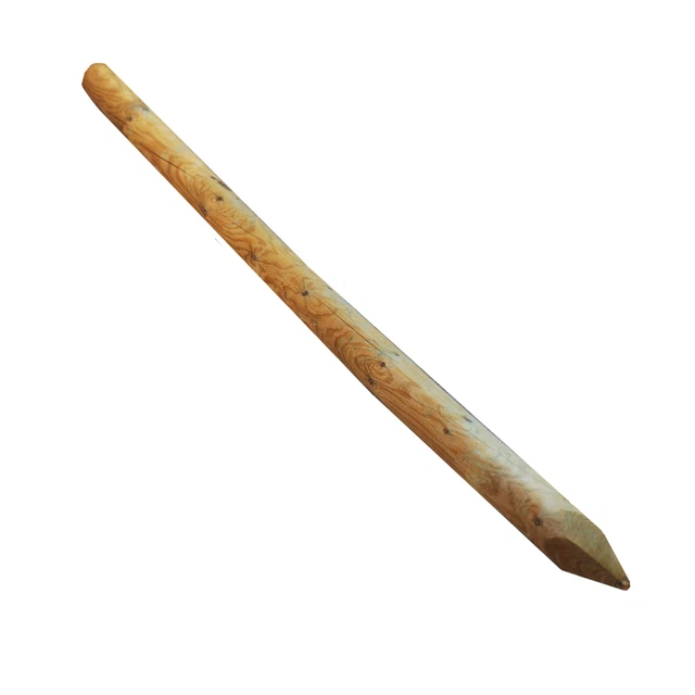 Palo Tondo Con Punta 5x200cm In Legno Di Pino - 9