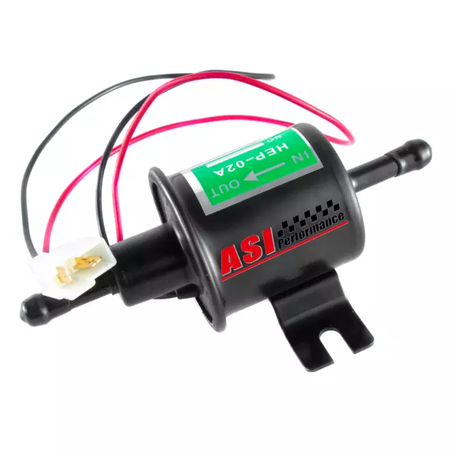 Universal 12V 4-7 PSI Electric Fuel Pump HEP-02A Inline Low Pressure Gas Diesel