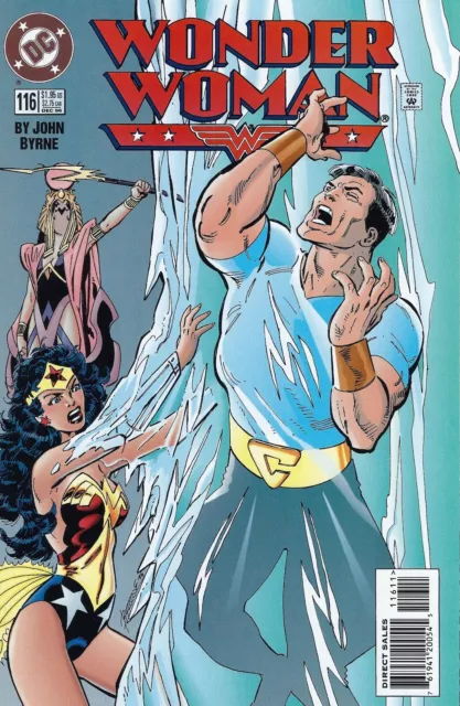 DC Comics 1996 WONDER WOMAN #116 Near Mint John Byrne NM Bag/Board