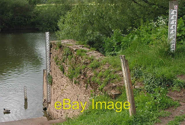 Photo 6x4 Flood gauges on the River Wye Ross-on-Wye  c2007