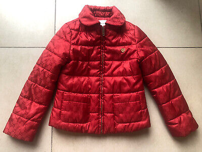 Gucci Padded Puffa Hooded Jacket Girl Coat 5, 6 Years Red Immaculate £600