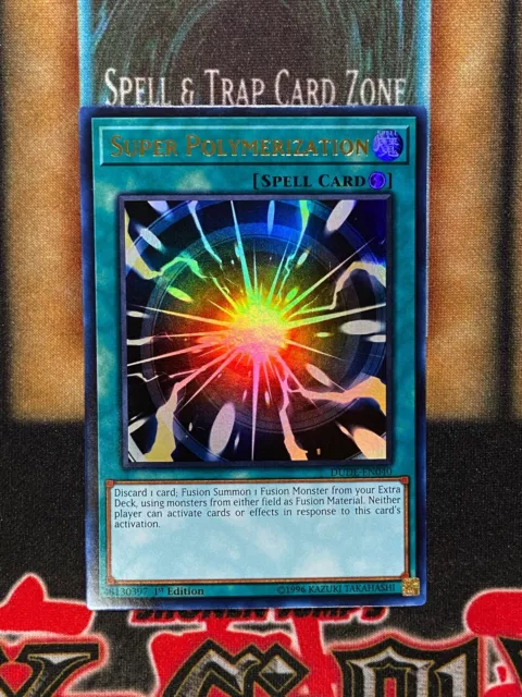 Yugioh Super Polymerization DUDE-EN040 Ultra Rare 1st Ed NM