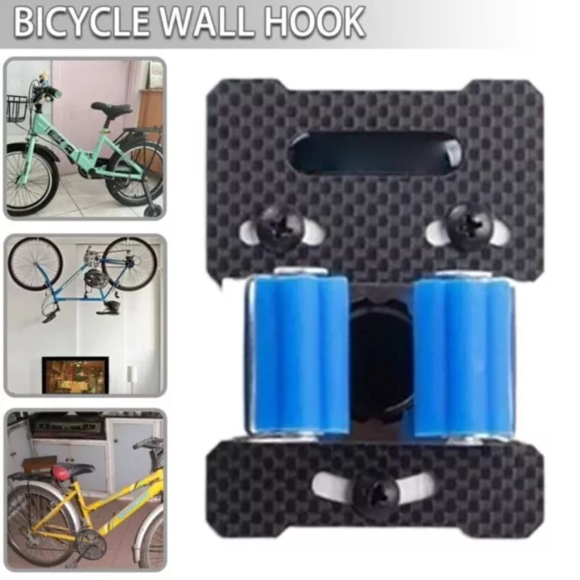 Mount Indoor Bicycle Holder Bike Storage Rack Parking Buckle Bicycle Wall Hook