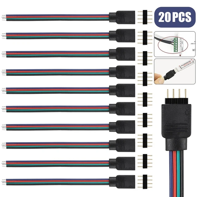 Einfache Installation LED-Anschluss Streifen Licht Stecker Hohe Qualität