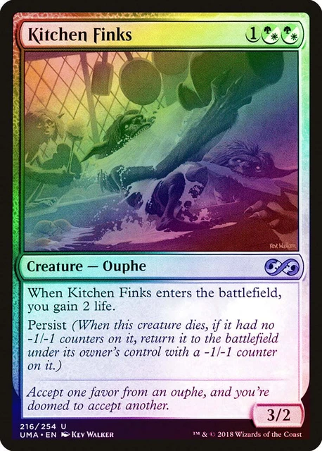 Kitchen Finks FOIL Ultimate Masters PLD White Green Uncommon CARD ABUGames