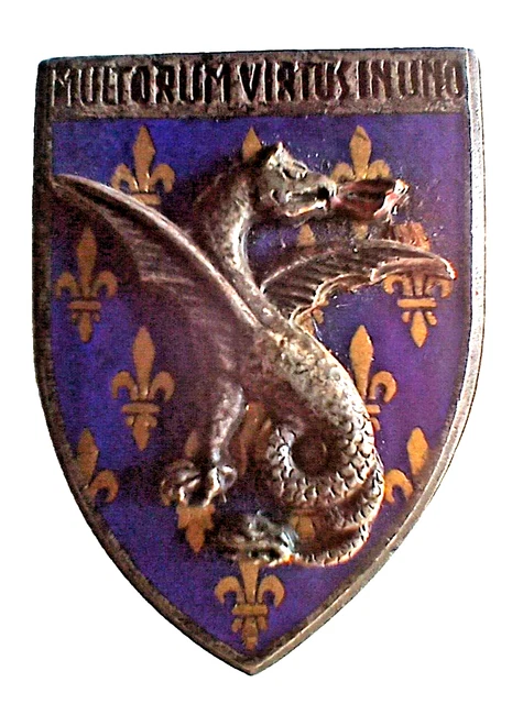 Insigne 2e Cuirassiers – Cavalerie – AFN – Original – Années 50-60
