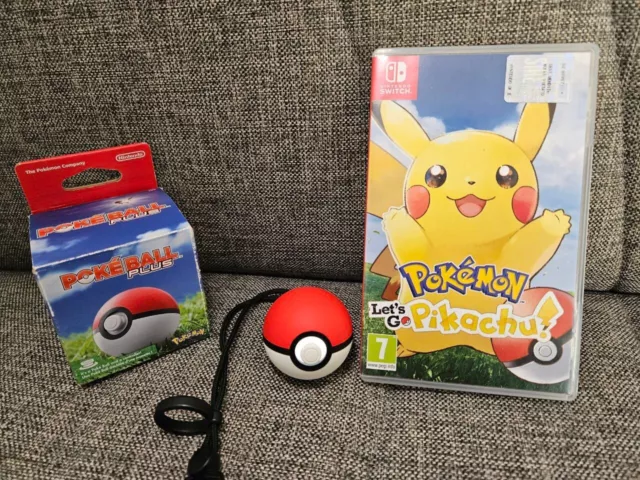 Pokemon Let's Go Pikachu per Nintendo Switch + Pokeball Plus | Italiano