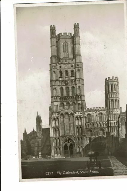 CPA-Carte postale- Royaume Uni -Ely - Cathedral West Front   VM2228