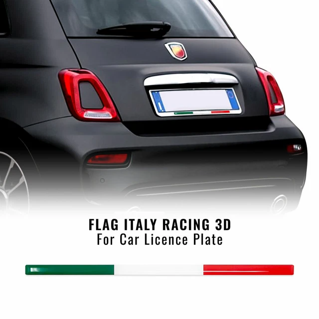 Strisce Adesive 3D Tricolore Italia Per Specchietti Alfa Giulia - Design Sagomato, Colori Brillanti, Flessibili - Foto 10