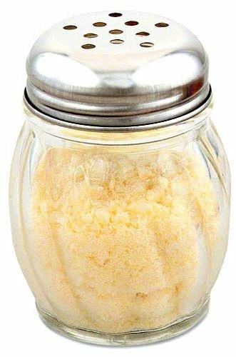 American Metalcraft (LX306) 6 oz Lexan Cheese Shaker Set