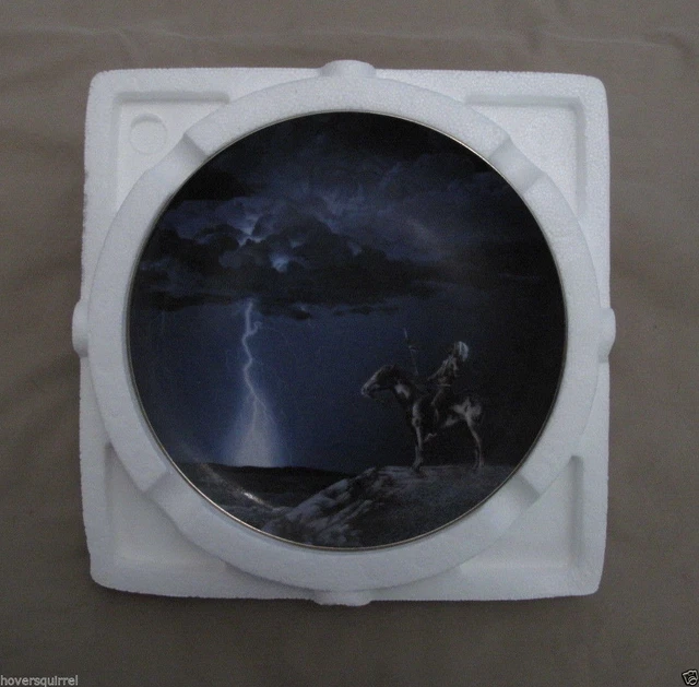 Prayer to Storm Bradford Exchange Plate, Guidance from Above (AC)  hs
