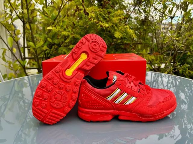 adidas ZX 8000 x LEGO Color Pack red (2021) US 5 6 7 8 EU 38 39 40 41 FY7084