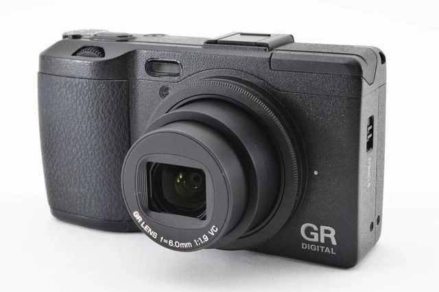 [ Top MINT w/Box ] RICOH GR DIGITAL IV 10.4 MP black Camera From JAPAN 2