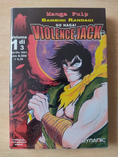 Violence Jack Vol.1 Bambini randagi Go Nagai Dynamic 2001