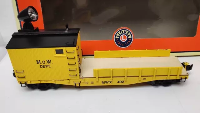 Lionel O Gauge 6-81889 M.o.w Legacy Boom Car With Railsounds  #X 402