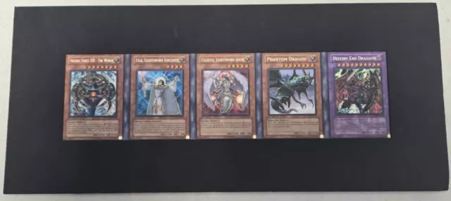 Yugioh LODT Uncut Sheet SEE PHOTOS Light of Destruction 1st Edition Ultra Rare