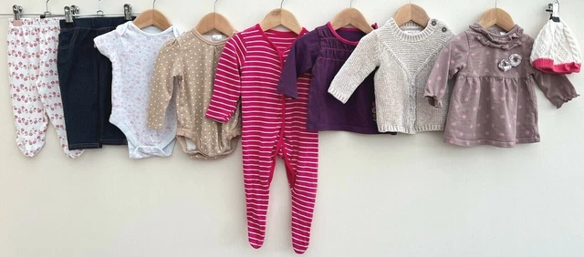 Pacchetto di abbigliamento per bambine età 3-6 mesi M&S cura materna successiva