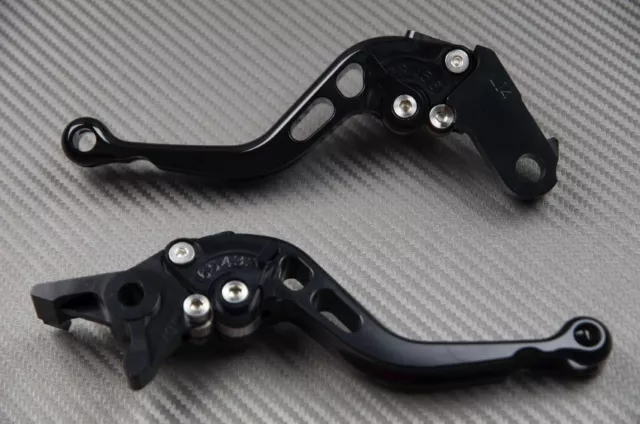 levier leviers levers court short CNC FULL black noir Triumph DAYTONA 600 	2004