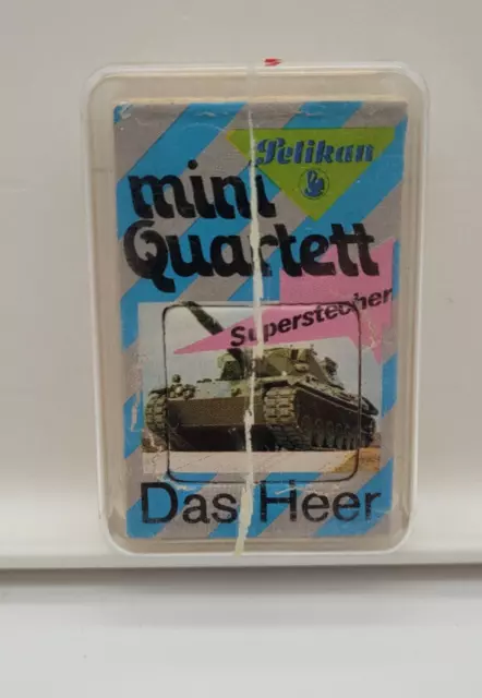 Pelikan mini quartett Superstecher Das Heer VOLLSTÄNDIG