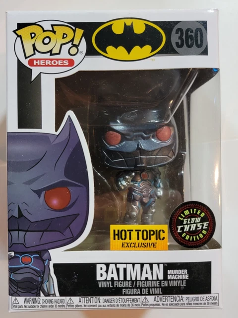 Dc Batman Murder Macchina Pop! Vinile Figura #360 Funko Hot Argomento Glow Chase