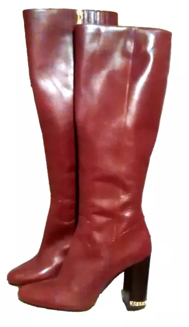 Michael Kors genuine leather knee high boots UK 6 EU 39 US 8