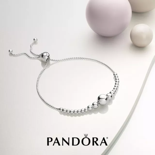 Pandora String of Beads Slider Bracelet