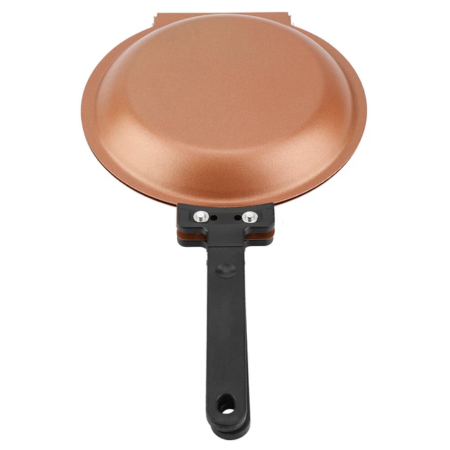Double Side NOn stick Flip Frying Pan Fried Egg Pancake Maker Kitchen Cookware