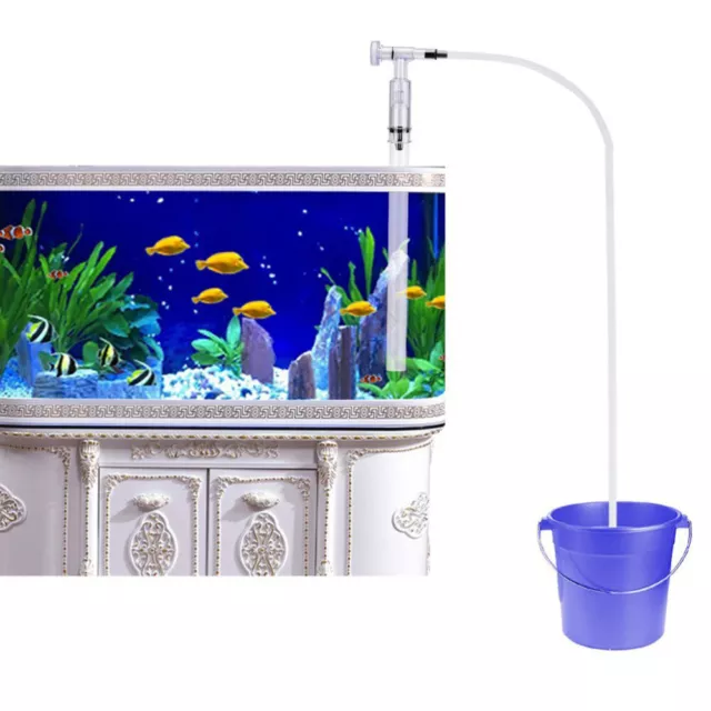 Fish Tank Gravel Cleaner Aquarium Vacuum Siphon Water Changer