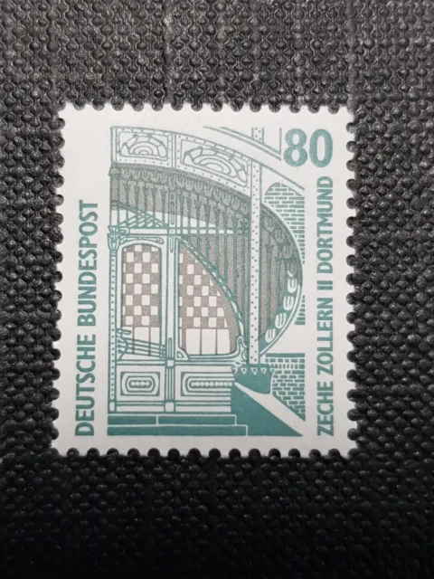 Bund MiNr. 1342 A R, postfrisch, SWK/Sehenswürdigkeiten, JG 1987