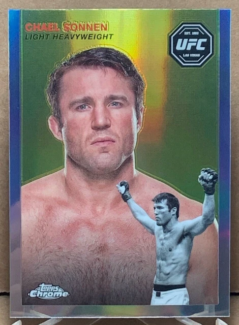 CHAEL SONNEN 2024 Topps Chrome UFC FFT-15 1954 Topps Refractors 1:34 ...