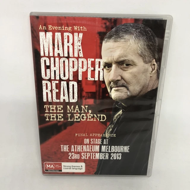 AN EVENING WITH Mark Chopper Read DVD R4 Documentary GOOD CONDITION