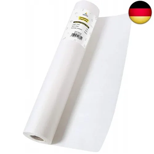 Tritart Transparentpapier Rolle 40cm x 50m 100g/m | Skizzenpapier Rolle |