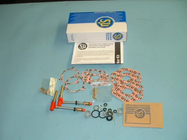 TRIUMPH SPITFIRE MK 1, Mk2, Mk3 1200 1300 TWIN SU 1"1/14 HS2 CARB SERVICE KIT