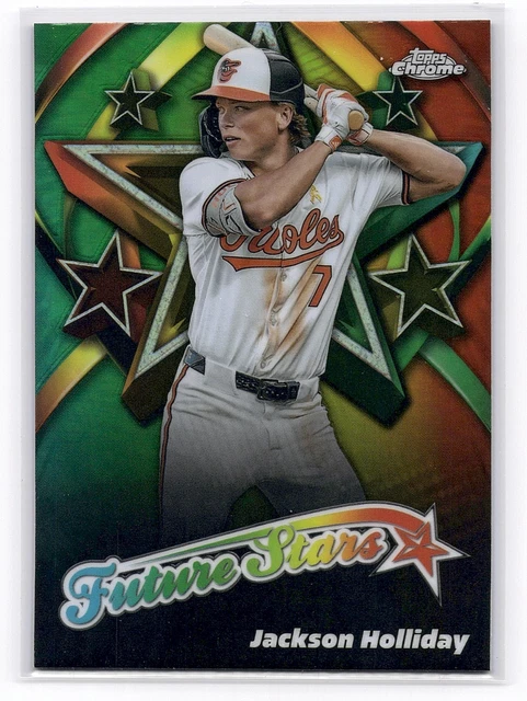 2025 TOPPS CHROME Jackson Holiday Future Stars #FS-1 Orioles
