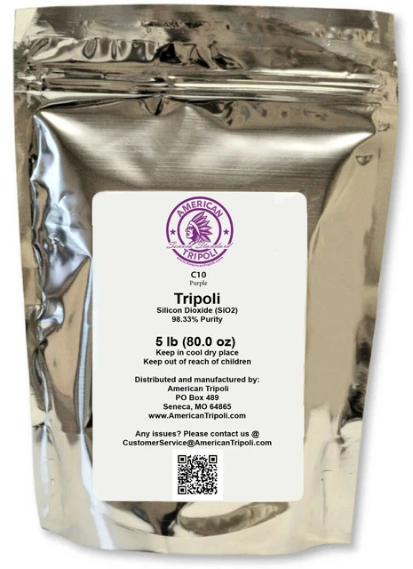Cream 10 Tripoli fine powder polishing agent for paint, lacquer & varnish - 5lb