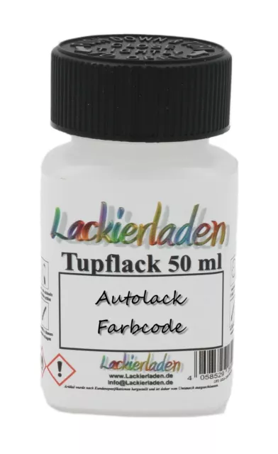 Autolack Tupflack für Tata 627 Oyster Green Metallic | 50ml Lackstift Farbstift