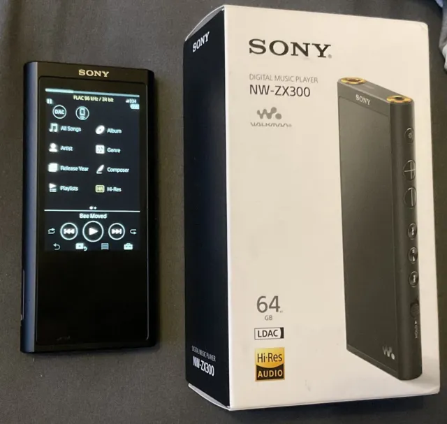 Sony NW-ZX300 Walkman DAP Lettore musicale audio digitale ad alta risoluzione 64 GB ZX300/BM