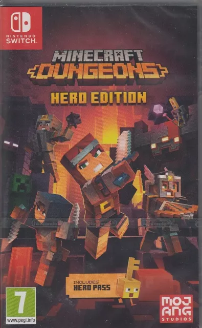Minecraft: Dungeons - Hero Edition - Nintendo Switch - Neu & OVP - EU Version