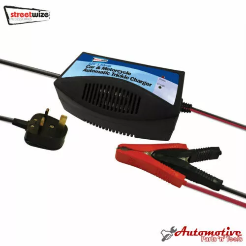 12v D'Entretien Automatique Chargeur 1.5Amp Moto Voiture Caravane Camionnette 2