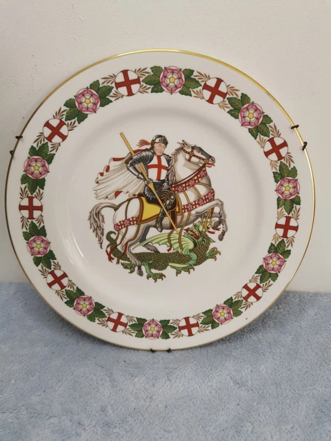 SPODE CHINA THE ENGLAND St George Slaying DRAGON ✨✨✨Decorative