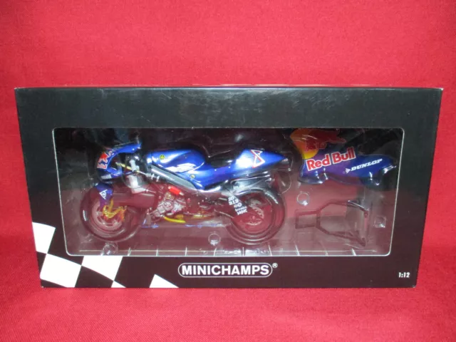 Garry McCoy Yamaha YZR 500 Team Red Bull MotoGP 2002 Minichamps Racing 1/12 Rare