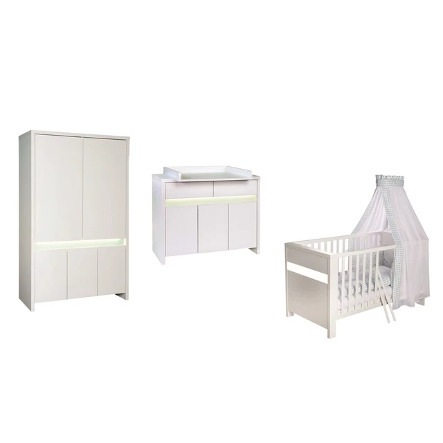 Schardt Kinderzimmer Set PLANET WHITE 4-teilig TOP